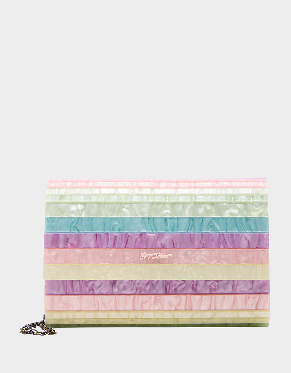 STRIP STRIP HOORAY CLUTCH PASTEL | Betsey Johnson Best Price