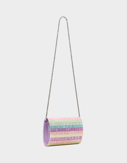 STRIP STRIP HOORAY CLUTCH PASTEL | Betsey Johnson Best Price