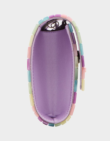 STRIP STRIP HOORAY CLUTCH PASTEL | Betsey Johnson Best Price