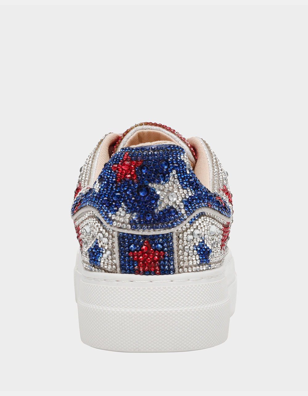 AMERICANA BUNDLE Women's Red White Blue USA Star Sneakers and American Flag Handbag Bundle | Betsey Johnson Premium