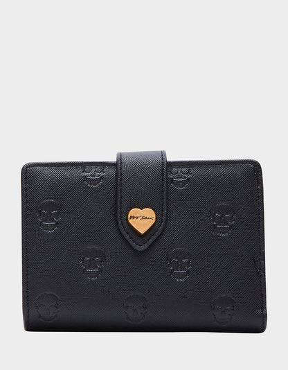 SKULLICIOUS BUNDLE Women's Skull Print Handbag and Wallet | Betsey Johnson Discount
