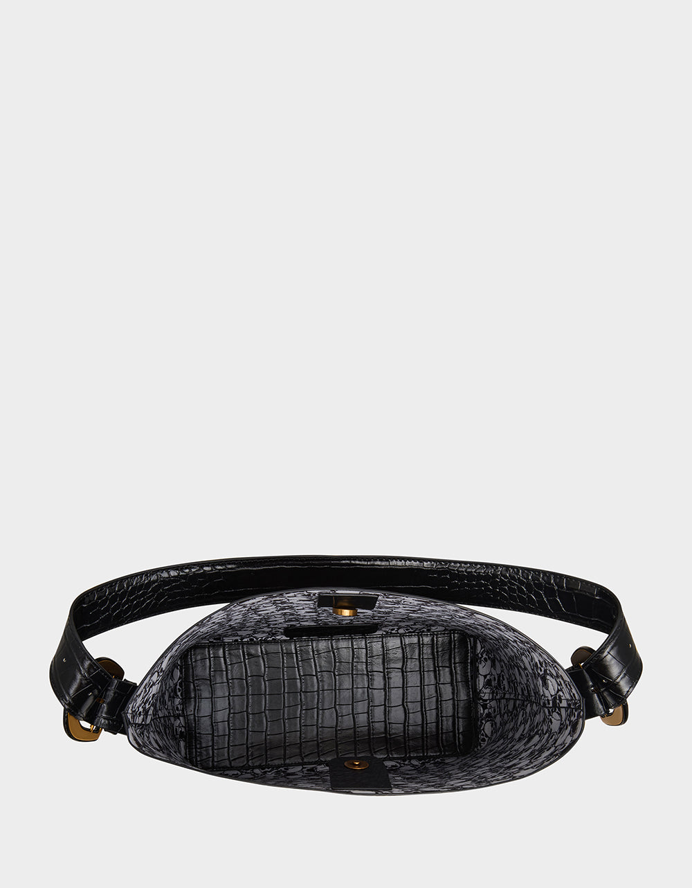 HEADQUARTERS BUCKET SHOULDER BAG BLACK Women's Shoulder Bucket Handbag | Betsey Johnson Best Price