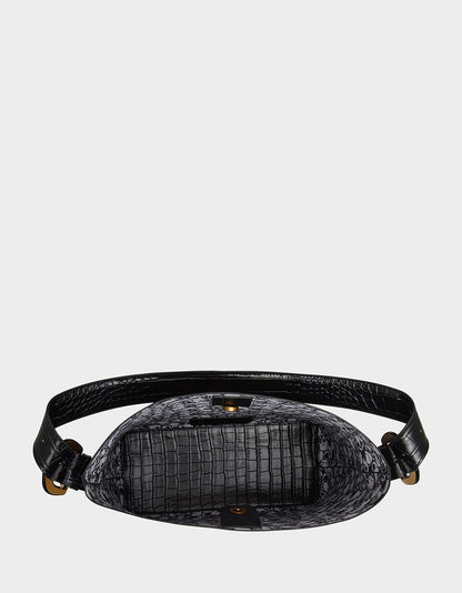 HEADQUARTERS BUCKET SHOULDER BAG BLACK Women's Shoulder Bucket Handbag | Betsey Johnson Best Price