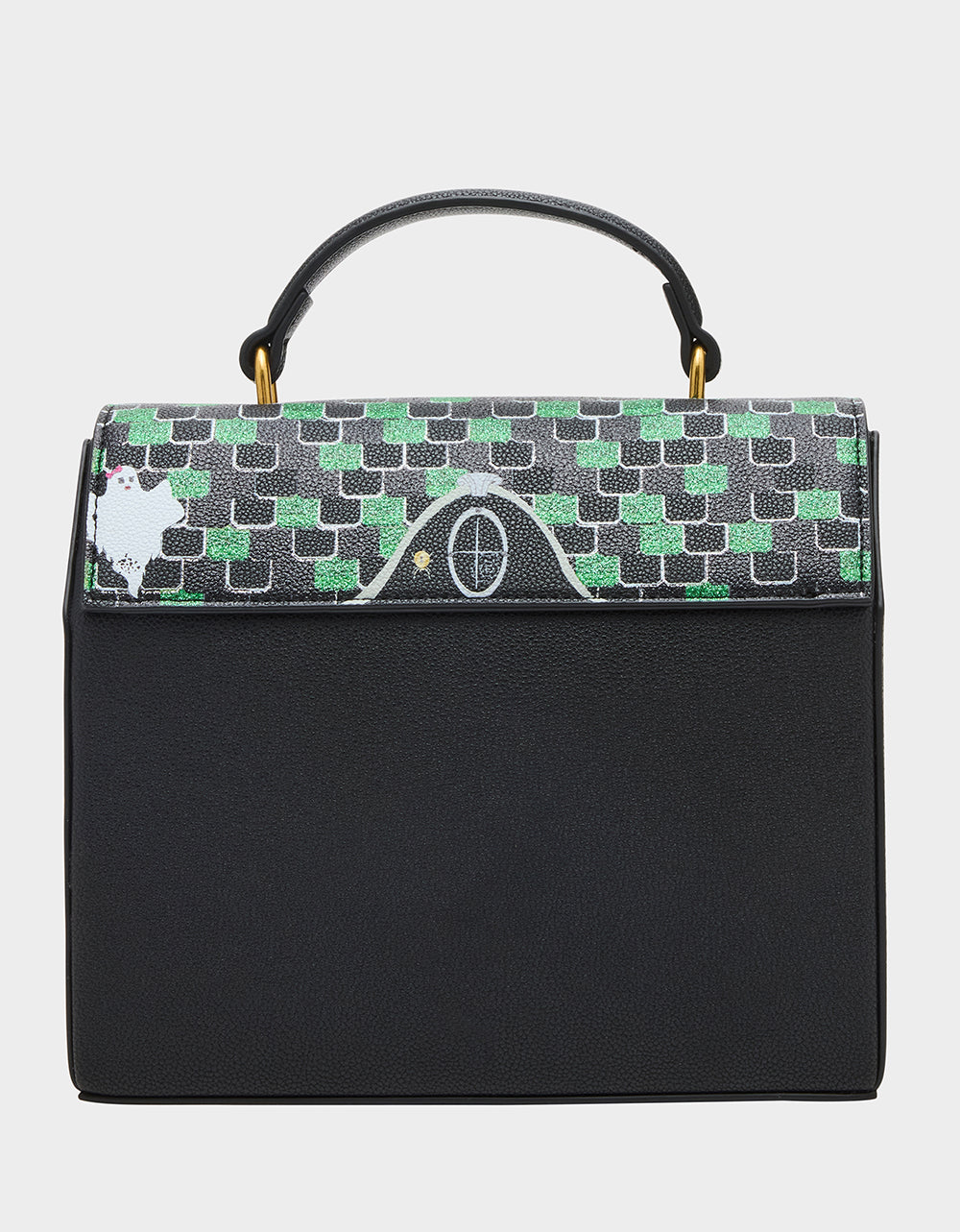 FOREVER HOME BUNDLE Women's Haunted House Halloween Crossbody, Wallet on Chain, and Wallet Set | Betsey Johnson Classic