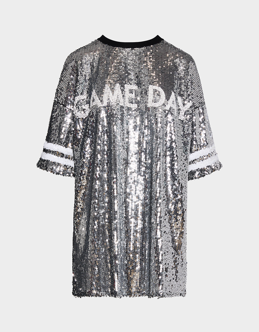 THE SPORTS FAN HOLIDAY BUNDLE Women's Game Day Sequin Jersey Dress and Sidny Football Rhinestone Sneaker | Betsey Johnson Everyday