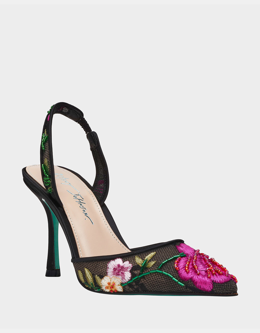 THE FLOWER CHILD HOLIDAY BUNDLE Women's Mini 3D Flower Dress Black and Floral Heel | Betsey Johnson Customer Favorite