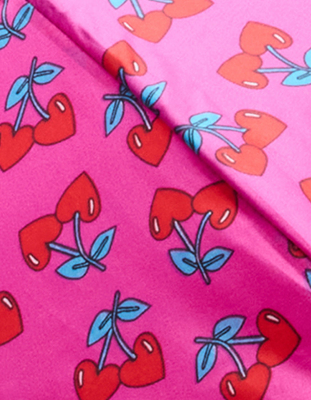 BETSEY'S CHERRY HEART PRINT UMBRELLA PINK MULTI | Betsey Johnson Great Value
