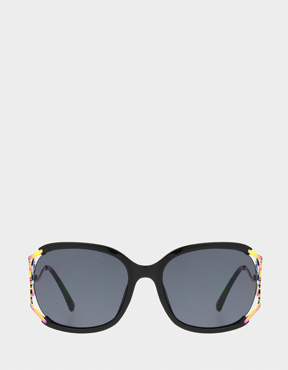 BLAZING STAR SUNGLASSES BLACK Women's Black Rainbow Butterfly Sunglasses | Betsey Johnson Latest