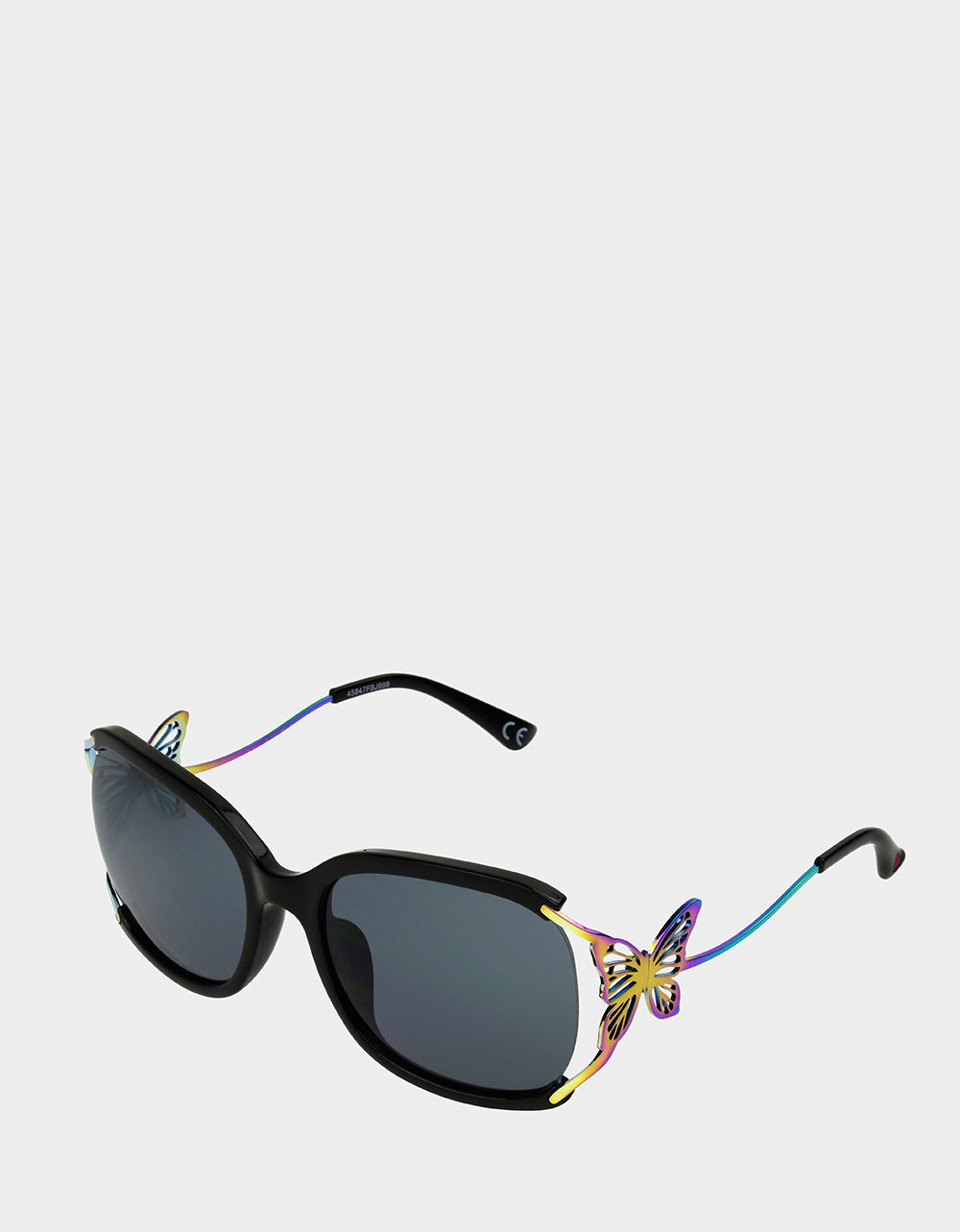 BLAZING STAR SUNGLASSES BLACK Women's Black Rainbow Butterfly Sunglasses | Betsey Johnson Latest