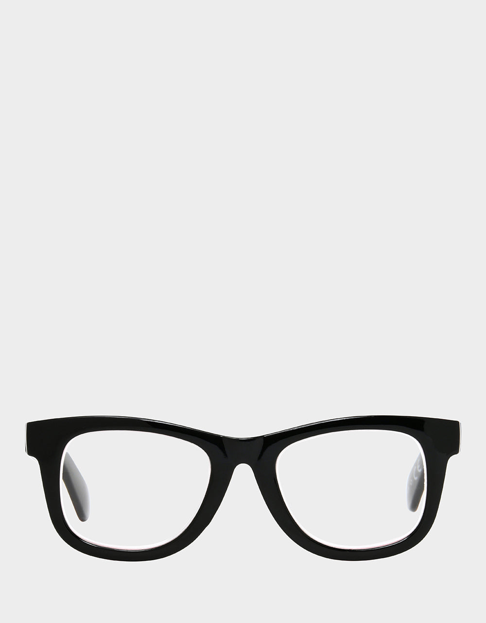 RADIATE JOY SQUARE READING GLASSES BLACK Women's Black Pink Way Frame Reading Glasses | Betsey Johnson Trusted
