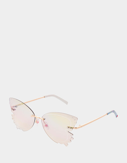 TAKE FLIGHT SUNGLASSES IRIDESCENT | Betsey Johnson Trending