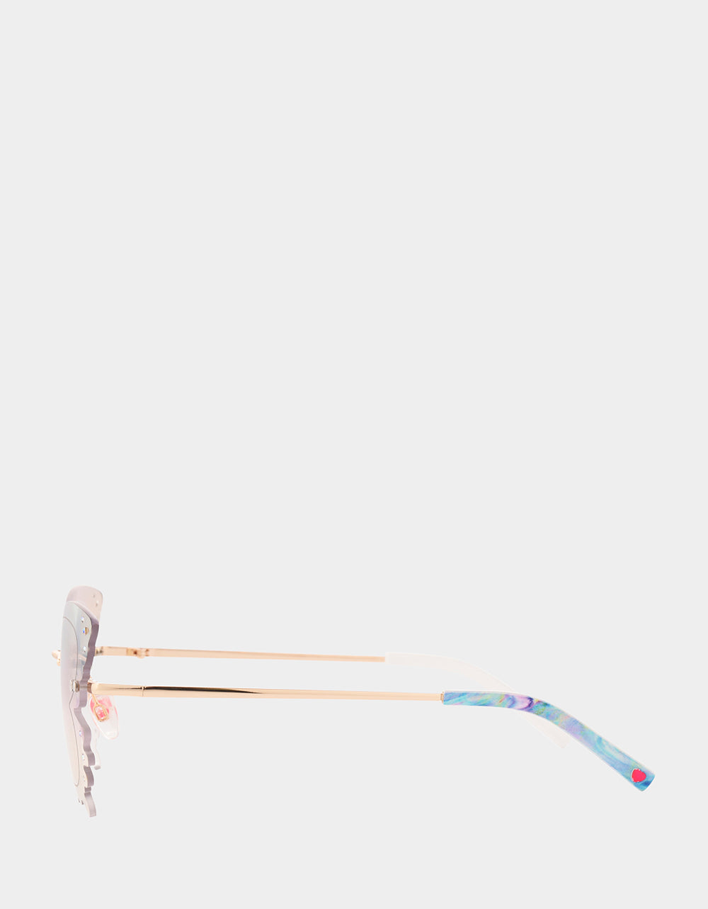 TAKE FLIGHT SUNGLASSES IRIDESCENT | Betsey Johnson Trending
