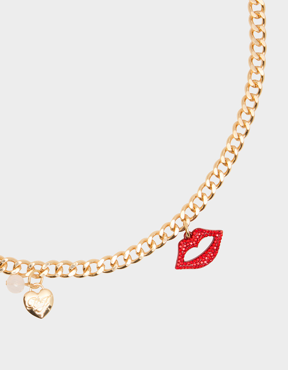 MULTI CHARM CHAIN BELT GOLD Women's Metal Charm Adjustable Belt | Betsey Johnson Classic