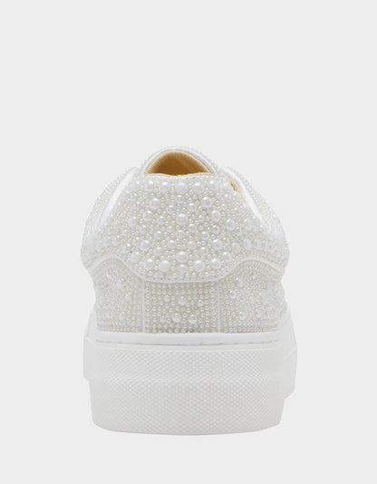 HERE COMES THE BRIDE BUNDLE Women's Bridal Pearl Sneakers and Heels Set | Betsey Johnson Top Pick