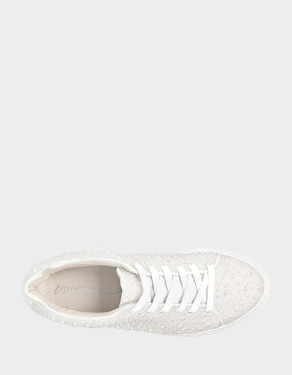 HERE COMES THE BRIDE BUNDLE Women's Bridal Pearl Sneakers and Heels Set | Betsey Johnson Top Pick