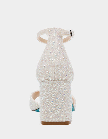 HERE COMES THE BRIDE BUNDLE Women's Bridal Pearl Sneakers and Heels Set | Betsey Johnson Top Pick