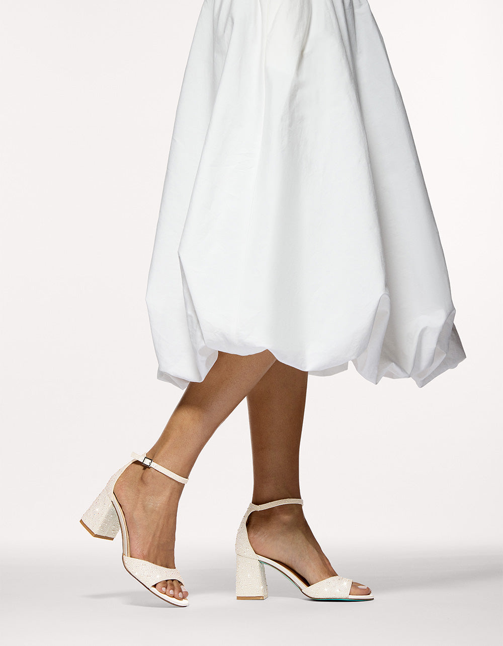 HERE COMES THE BRIDE BUNDLE Women's Bridal Pearl Sneakers and Heels Set | Betsey Johnson Top Pick