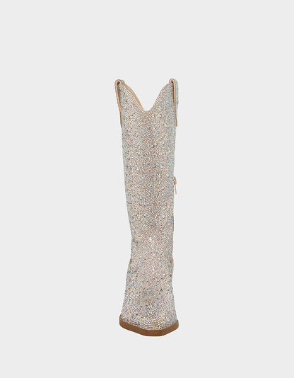 DALAS RHINESTONES Cowboy Boot | Betsey Johnson Smart Buy