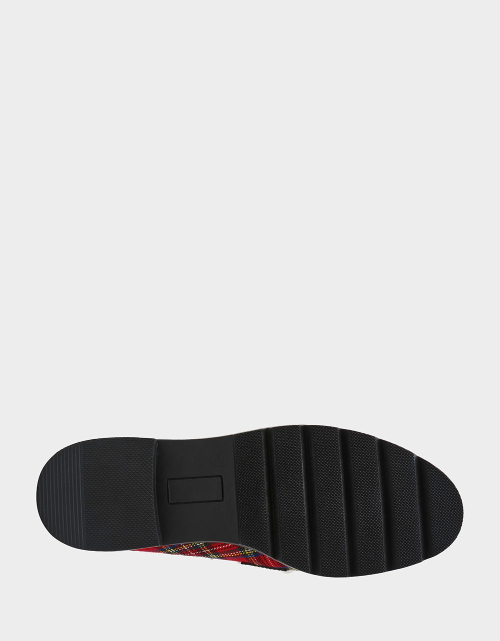 HARLOE RED PLAID Platfrom Pearl Embellished Women's Loafer | Betsey Johnson Quality