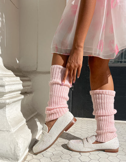 ARON IVORY Pearl Loafers | Betsey Johnson Classic