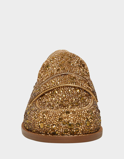 ARON GOLD Loafers | Betsey Johnson Classic