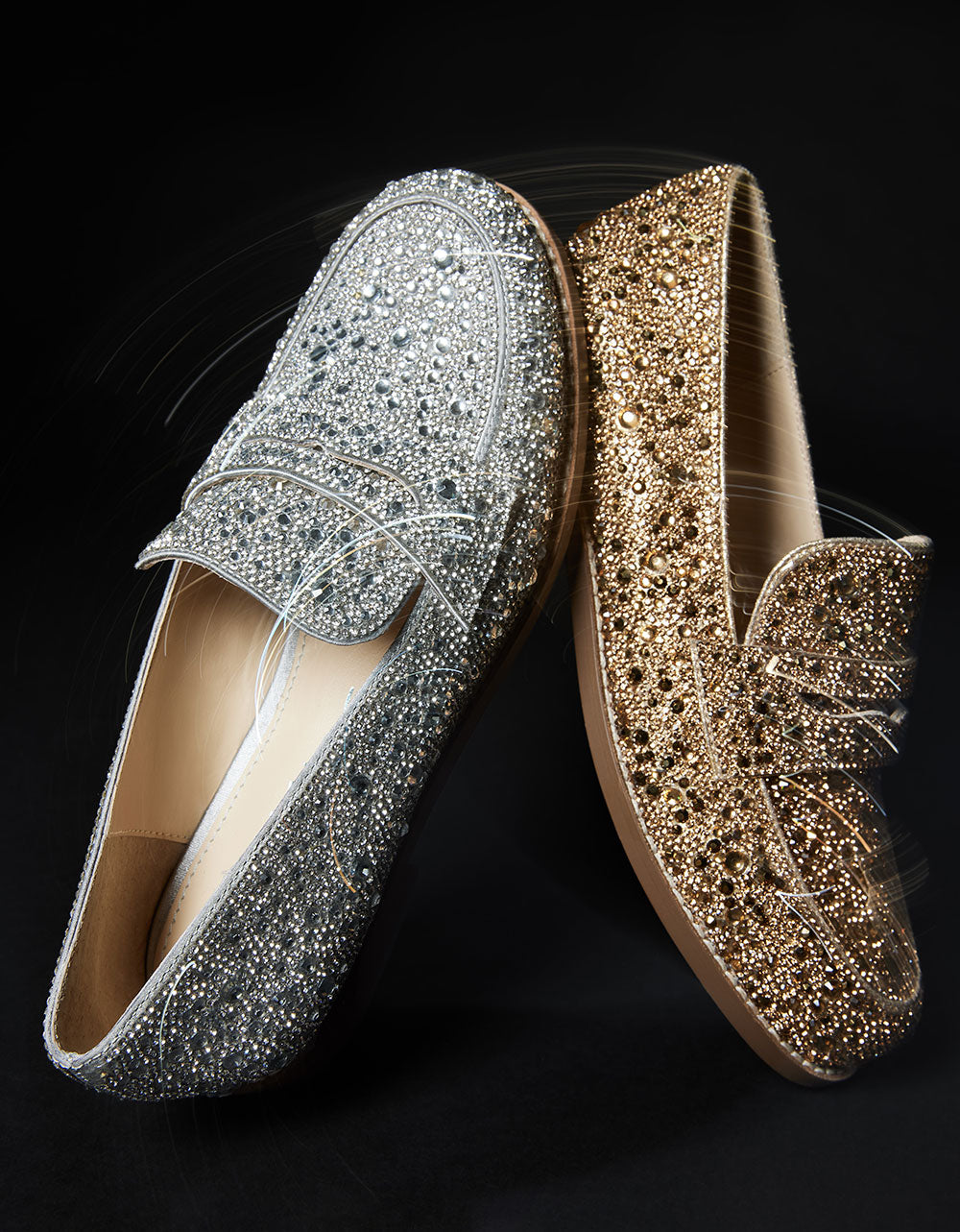 ARON GOLD Loafers | Betsey Johnson Classic