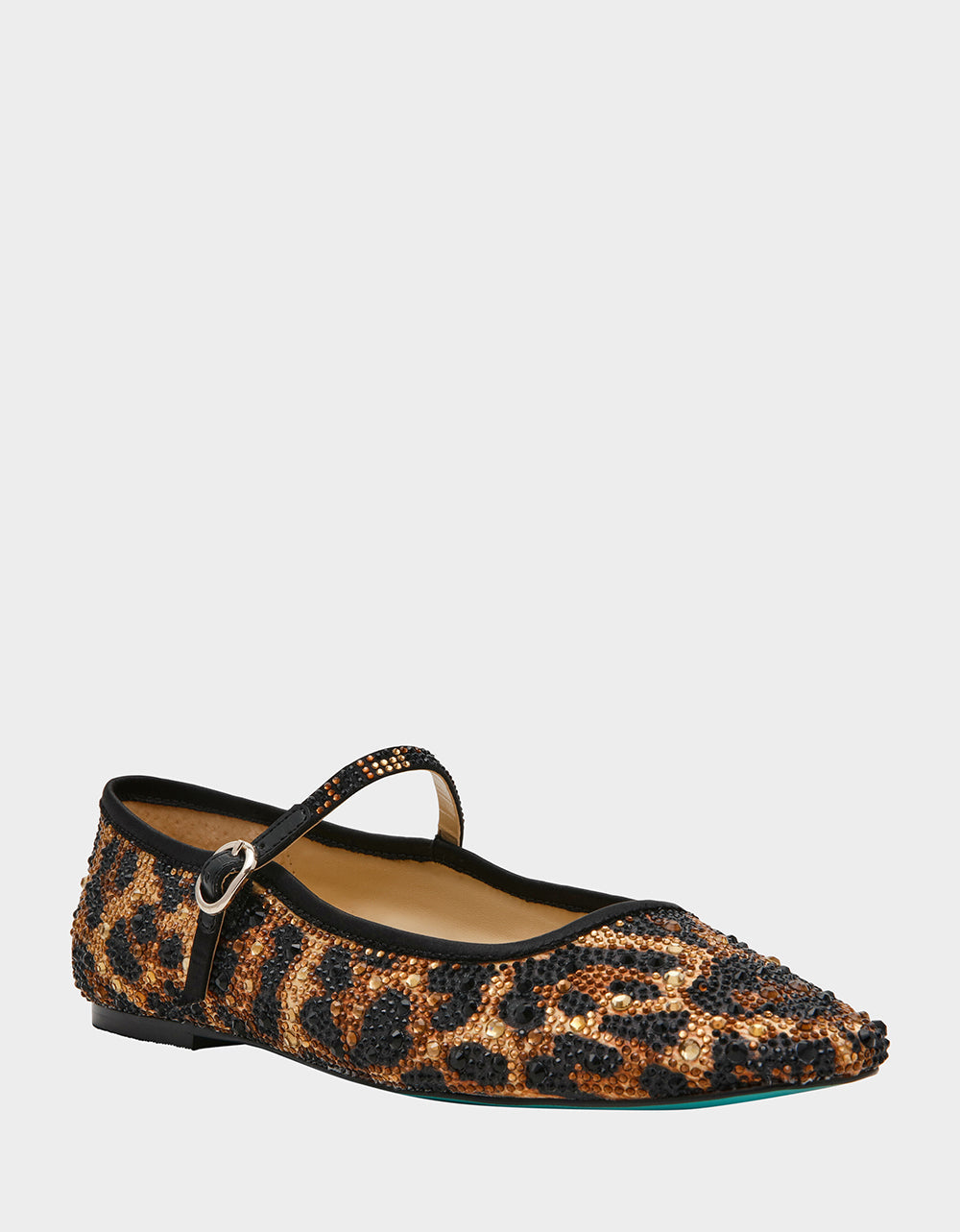 LOREL LEOPARD Women's Leopard Mary Jane Ballet Flat | Betsey Johnson New