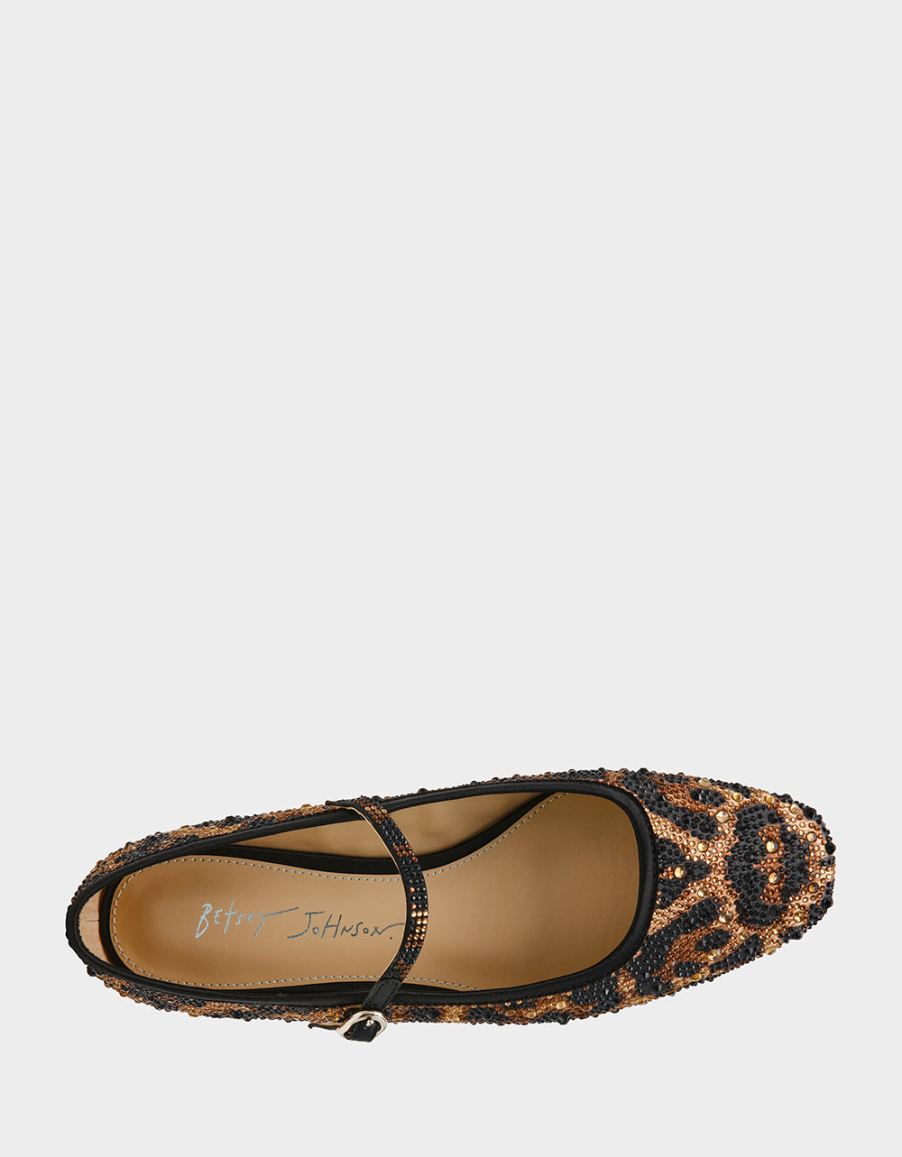 LOREL LEOPARD Women's Leopard Mary Jane Ballet Flat | Betsey Johnson New