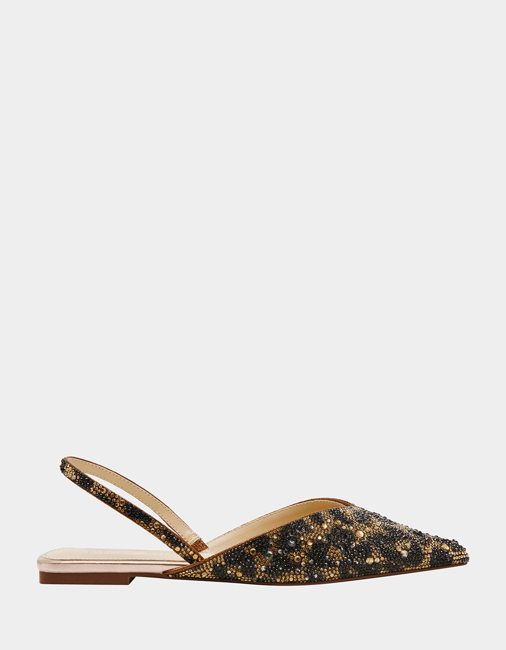 VANCE LEOPARD Slingback Flat | Betsey Johnson Classic