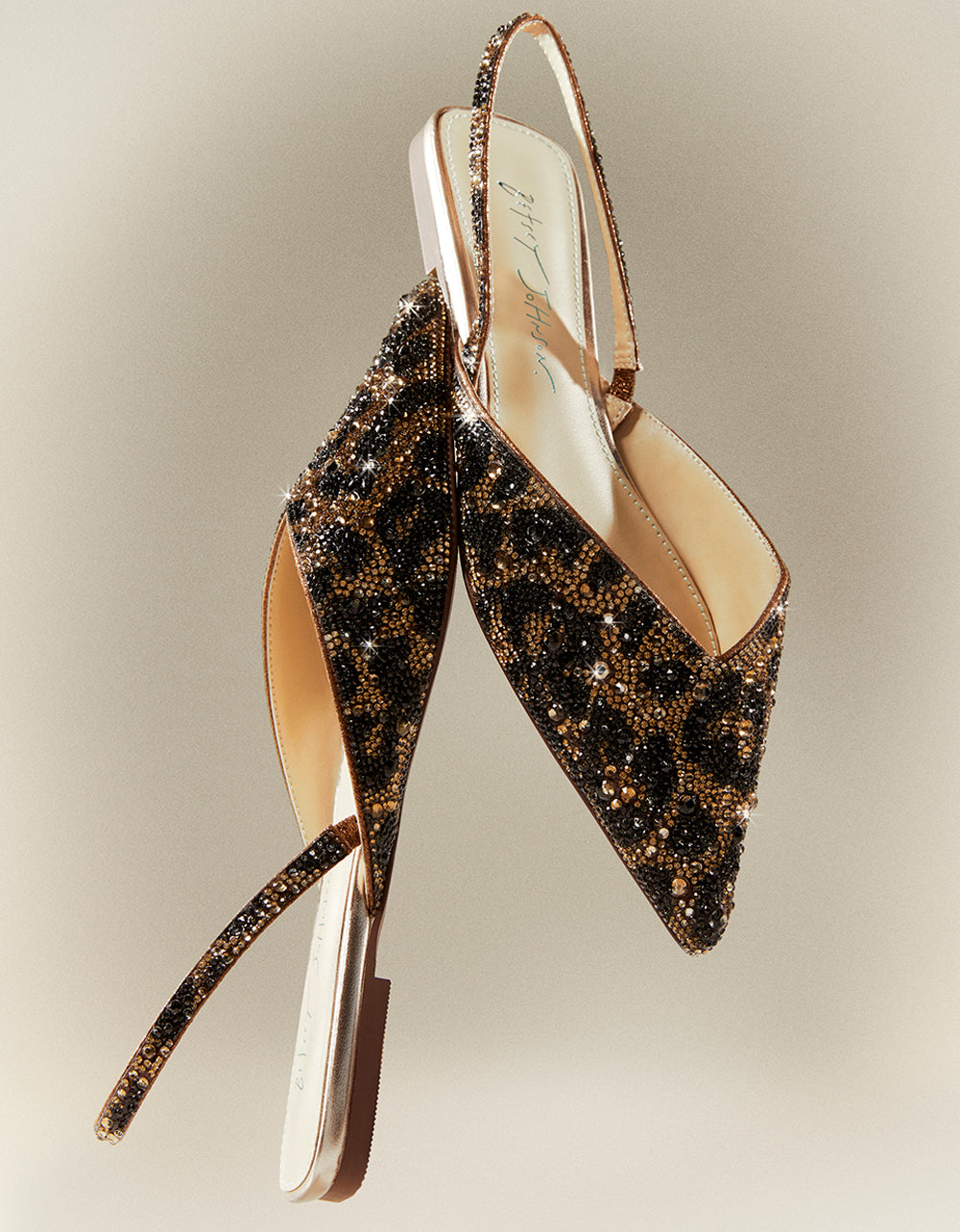 VANCE LEOPARD Slingback Flat | Betsey Johnson Classic
