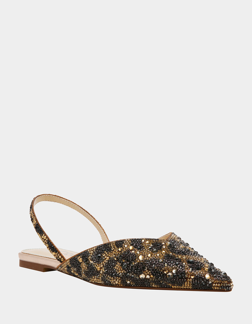 VANCE LEOPARD Slingback Flat | Betsey Johnson Classic
