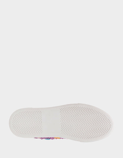 SIDNY PINK MULTI HEARTS Women's Rhinestone Candy Heart Sneaker | Betsey Johnson Best Price