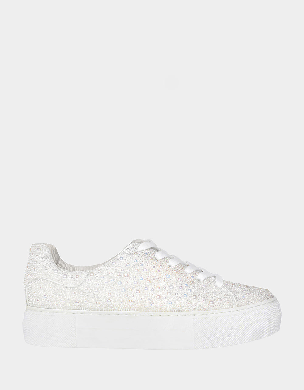 SB-SIDNY IVORY Pearl Sneaker | Betsey Johnson Sale