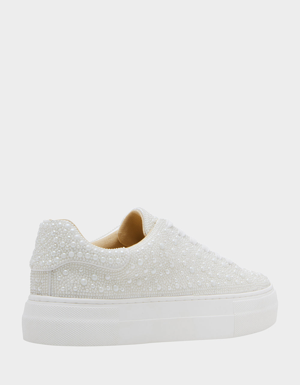 SB-SIDNY IVORY Pearl Sneaker | Betsey Johnson Sale