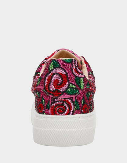 SIDNY FUCHSIA ROSE Women's Tennis Sneaker | Betsey Johnson Customer Favorite