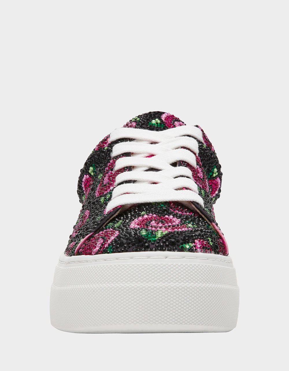 SIDNY BLACK ROSE Women's Tennis Sneaker | Betsey Johnson Trending