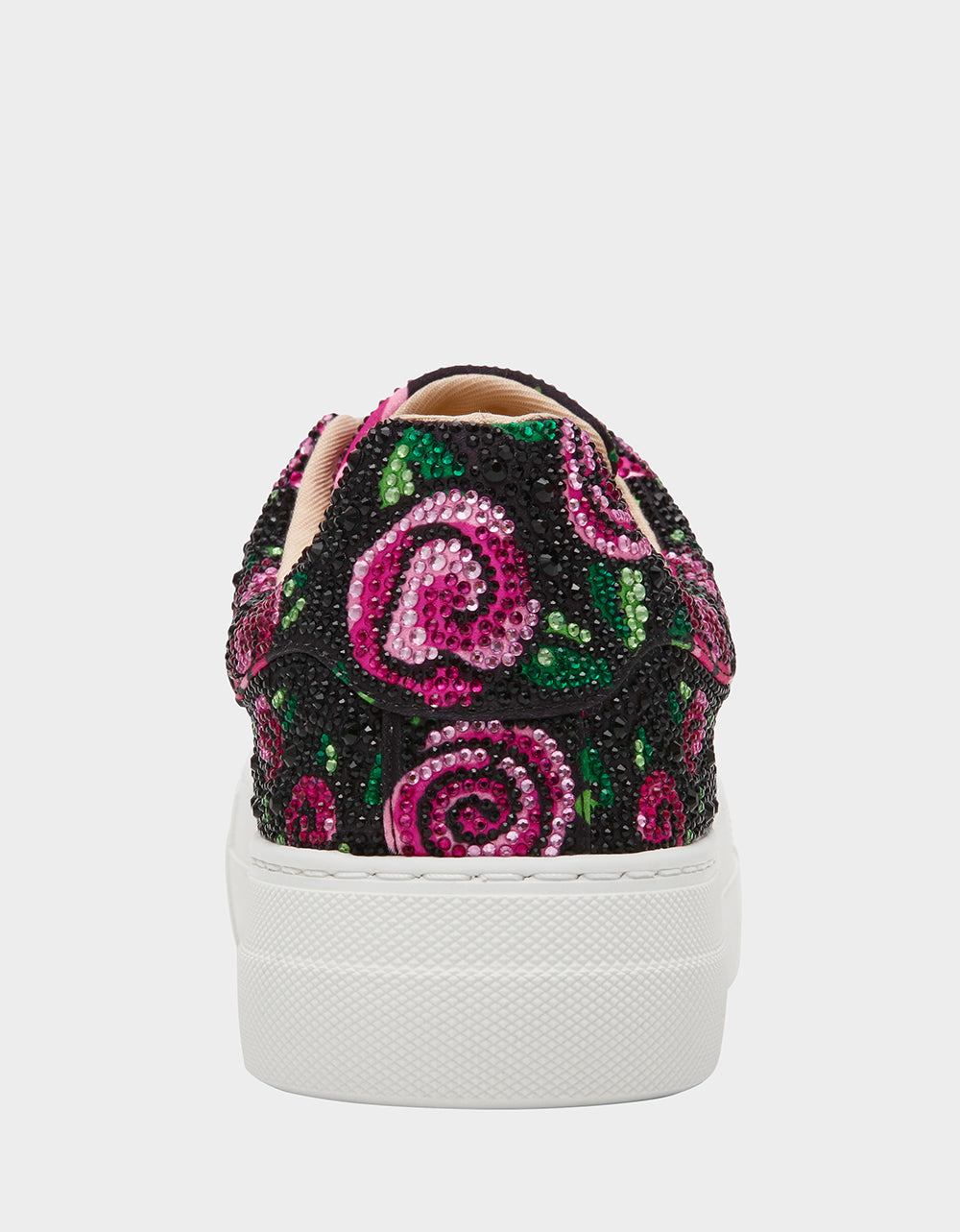 SIDNY BLACK ROSE Women's Tennis Sneaker | Betsey Johnson Trending