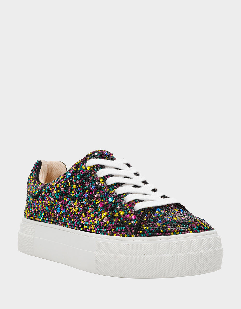 SIDNY BLACK MULTI Women's Sneaker | Betsey Johnson Exclusive