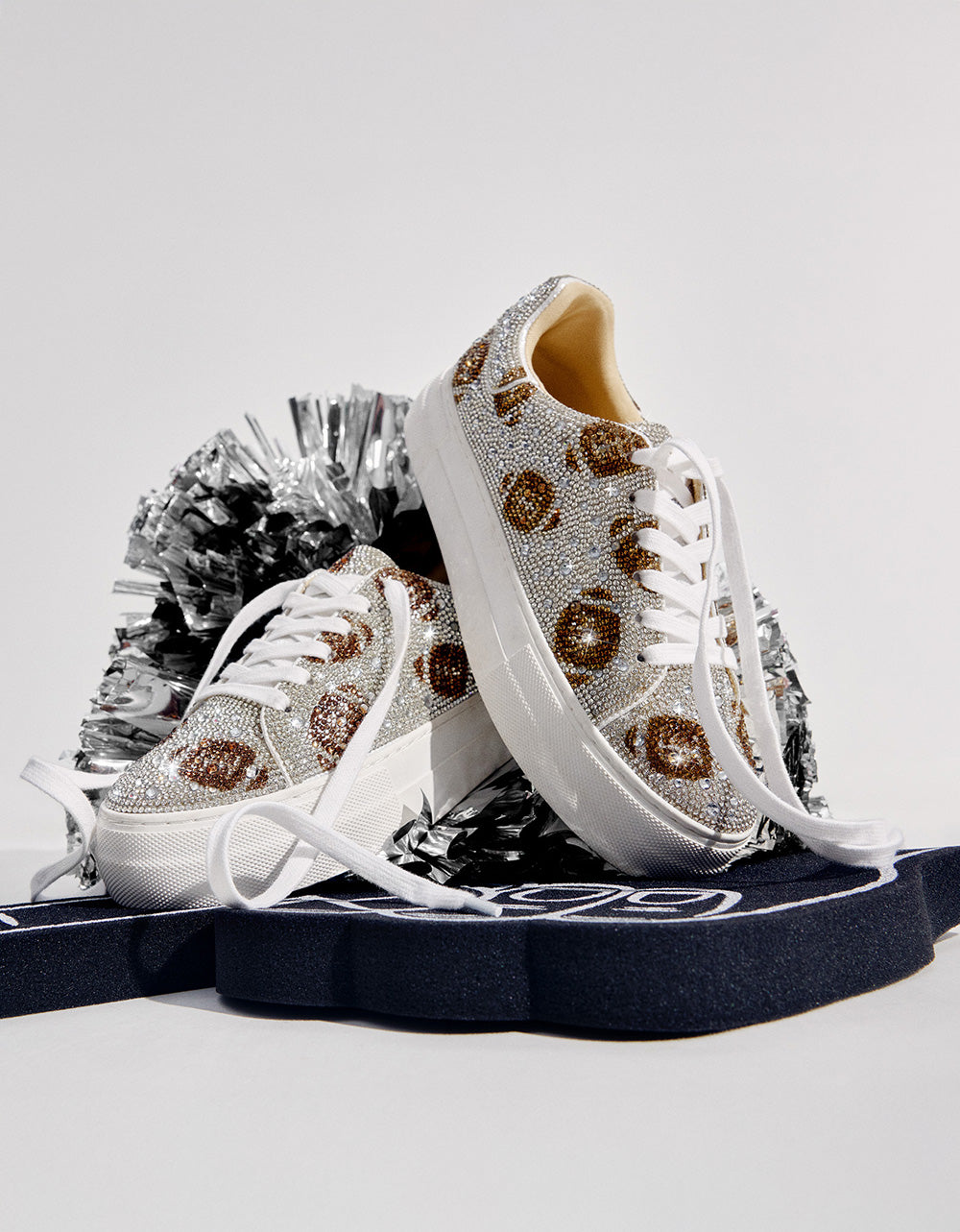 SIDNY SILVER FOOTBALL Women's Football Sneaker | Betsey Johnson Great Value