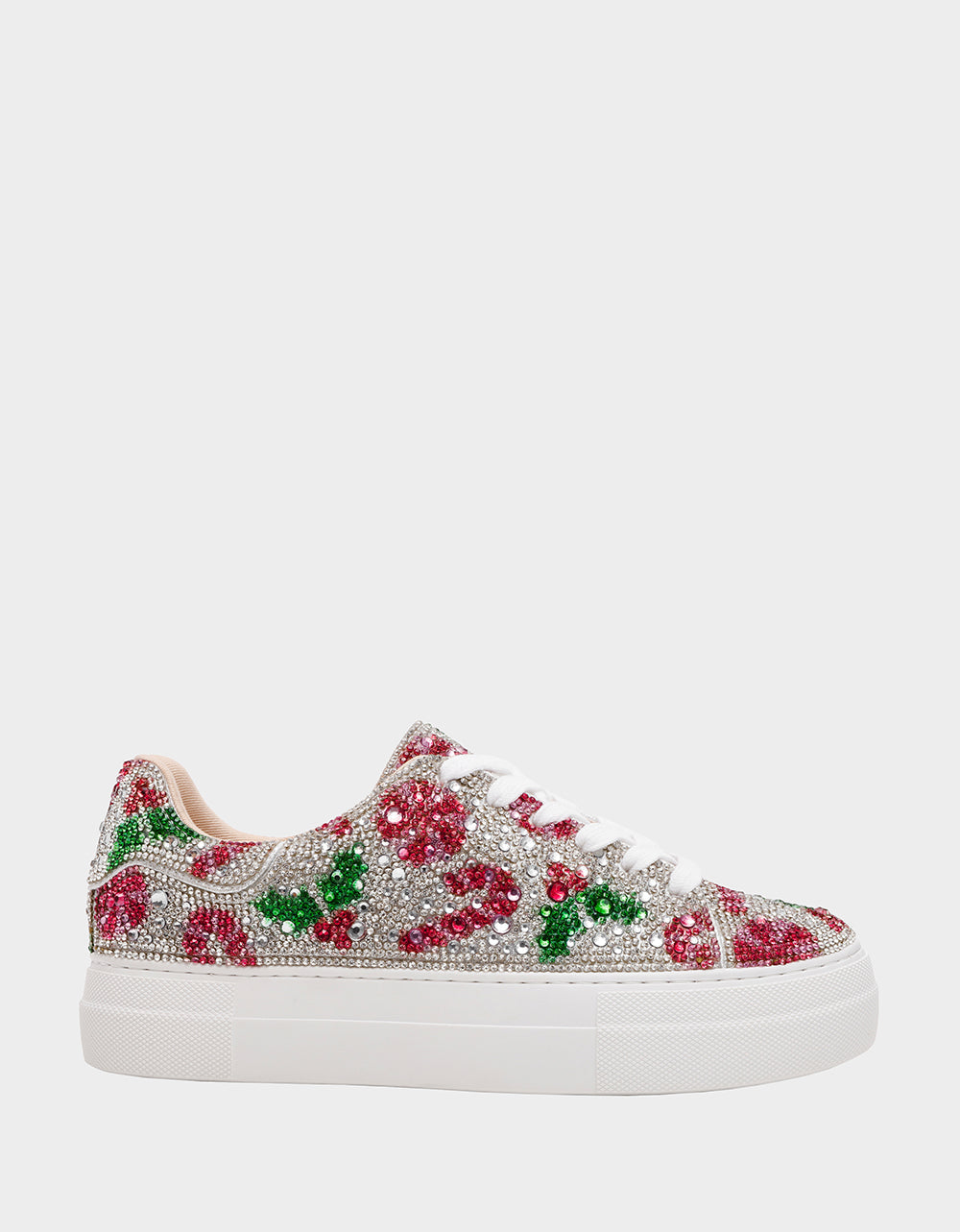 SIDNY HOLLY Women's Christmas Holly Sneaker | Betsey Johnson Everyday