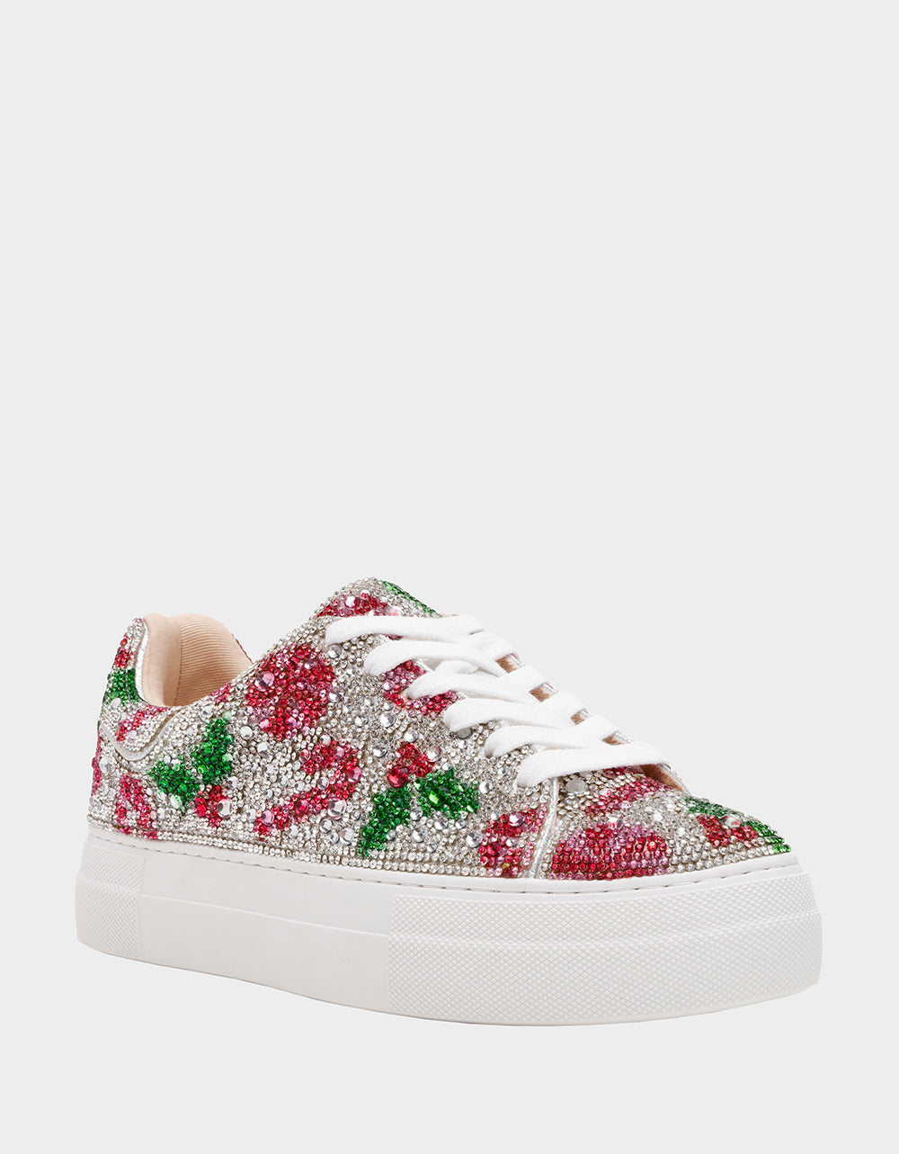 SIDNY HOLLY Women's Christmas Holly Sneaker | Betsey Johnson Everyday
