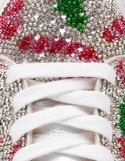 SIDNY HOLLY Women's Christmas Holly Sneaker | Betsey Johnson Everyday