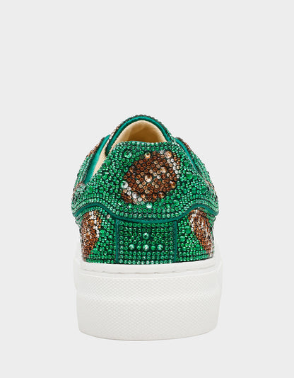 SIDNY GREEN FOOTBALL Women's Football Sneaker | Betsey Johnson Customer Favorite