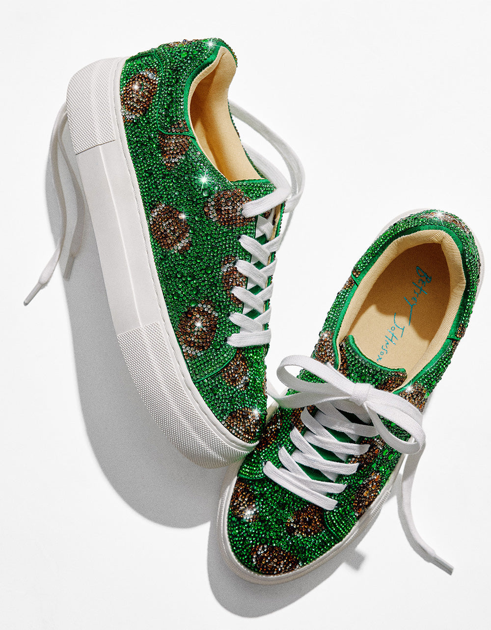 SIDNY GREEN FOOTBALL Women's Football Sneaker | Betsey Johnson Customer Favorite