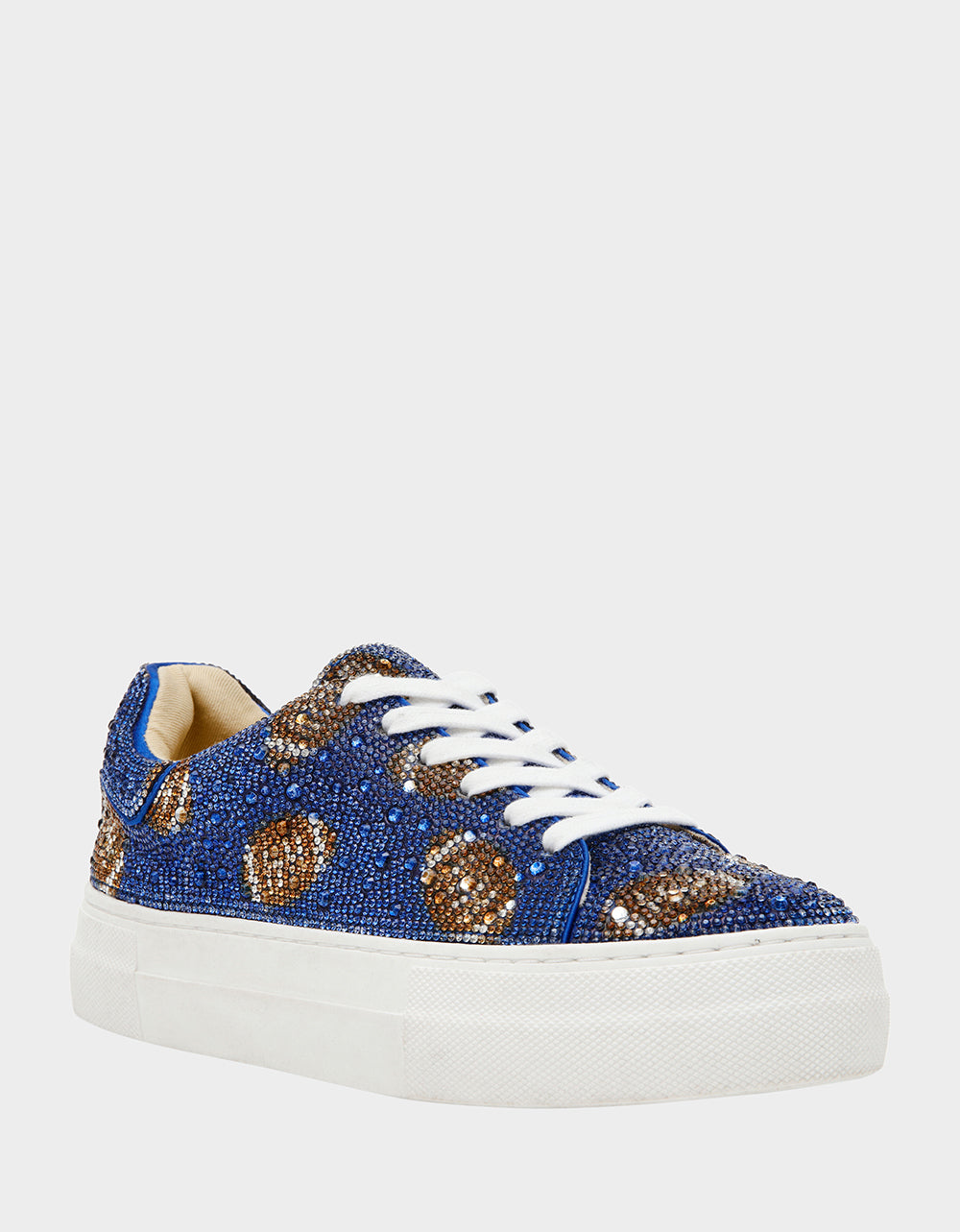 SIDNY BLUE FOOTBALL Women's Football Sneaker | Betsey Johnson Classic