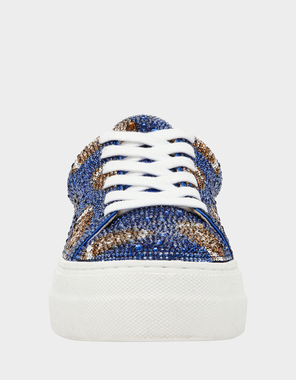 SIDNY BLUE FOOTBALL Women's Football Sneaker | Betsey Johnson Classic