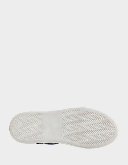 SIDNY BLUE FOOTBALL Women's Football Sneaker | Betsey Johnson Classic