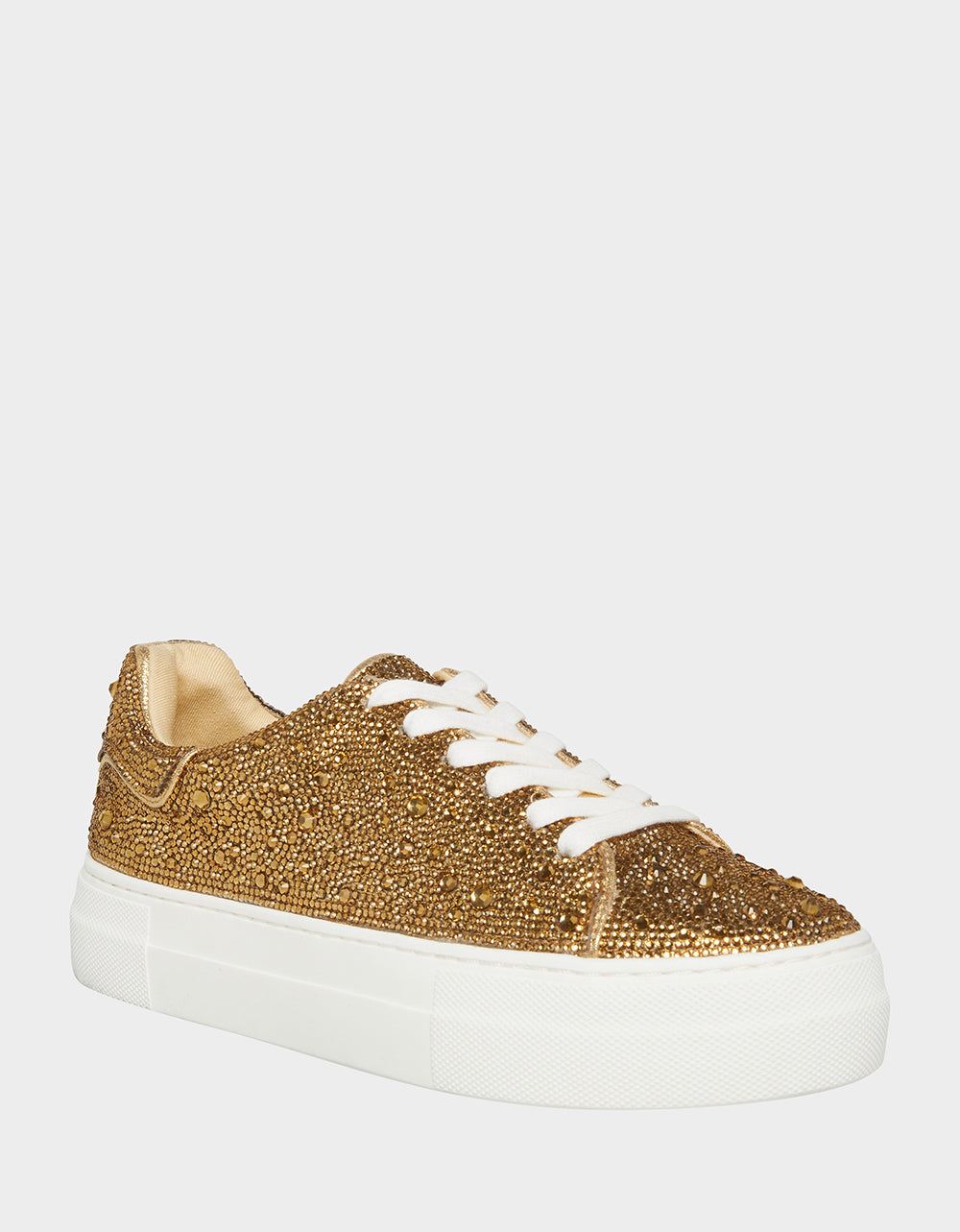 SB-SIDNY GOLD Rhinestone Shoes | Betsey Johnson Exclusive