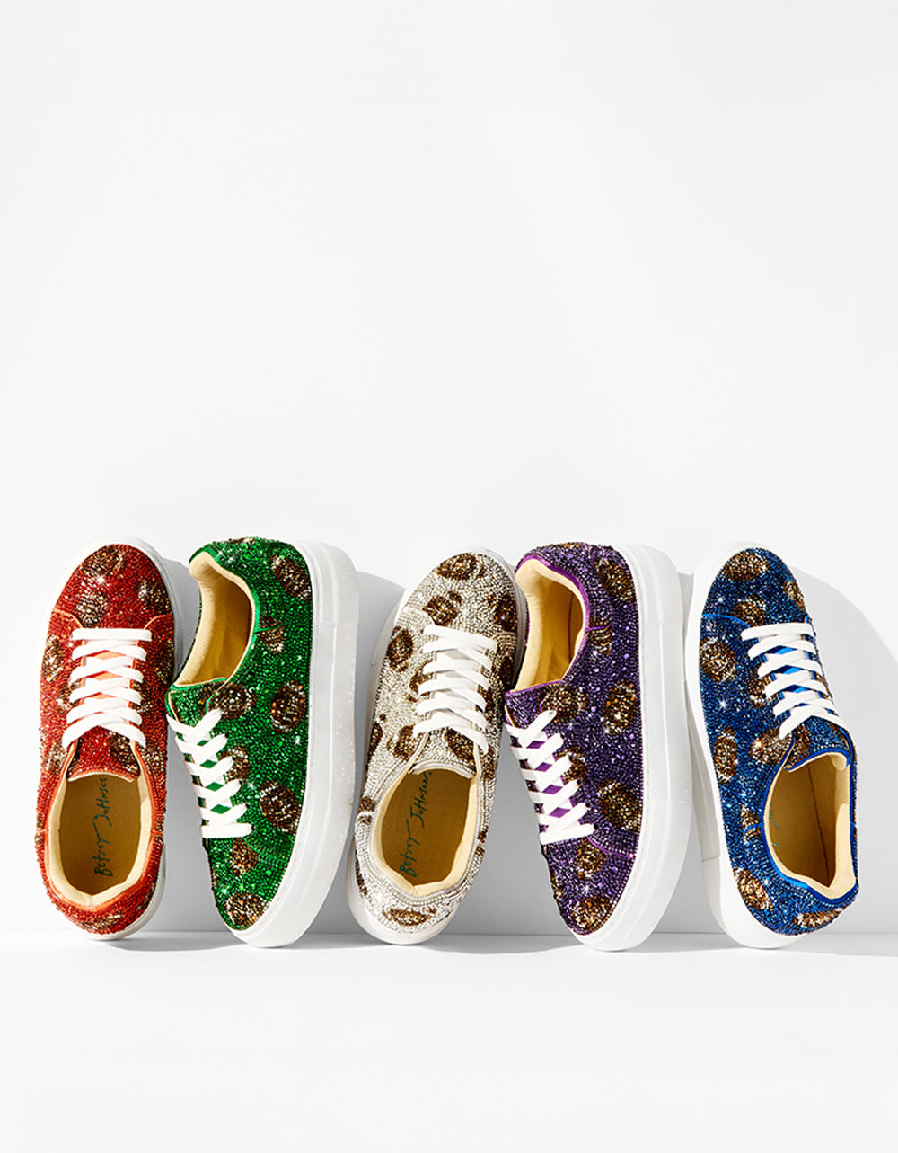 SIDNY PURPLE FOOTBALL Women's Football Sneaker | Betsey Johnson Featured