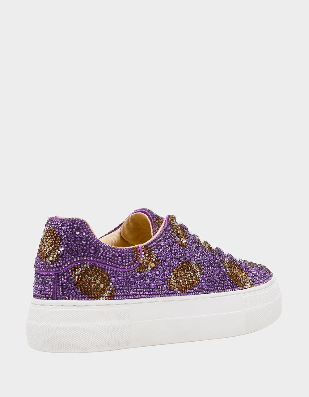 SIDNY PURPLE FOOTBALL Women's Football Sneaker | Betsey Johnson Featured